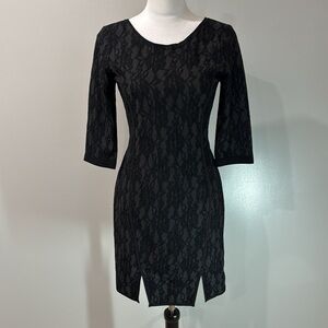 Black Lace Cocktail Dress from Barneys New York size 2